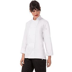Chef Works Sofia Chef Coat voor dames, L, Kleur: wit, 1
