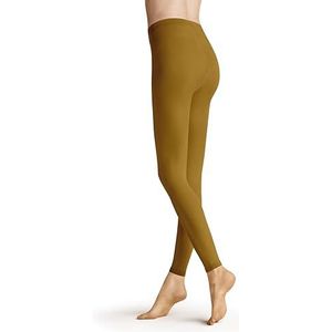 Hudson Dames Leggings Micro 50 huidvriendelijk ocher Yellow 38-40, Ocher Yellow, 38/40 NL