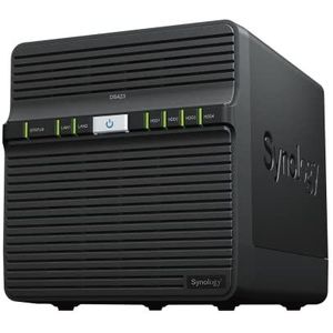 Synology - DiskStation DS423 - Netwerkopslagschijf - Zwart