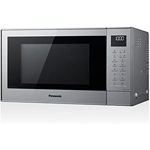 Panasonic NN-CT57 Magnetron Hete Lucht & Grill, Roestvrij Staal, 27 L, 1.000 Watt, Zilver