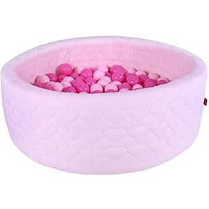 Knorrtoys 68193 - ballenbad soft - ""Cosy heart rose"" - 300 ballen soft pink