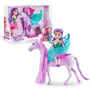 SPARKLE GIRLZ 100413 Feeënprinses met eenhoorn pop set verzamelobject mode speelgoed, medium