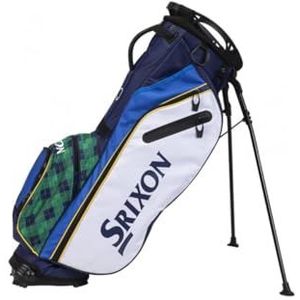 Srixon - Golftas met standaard, 6 racketverdelers, 6 vakken met ritssluiting, inclusief een waardevolle waterdichte tas met fluwelen voering, pennenhouder, UNIQ Size