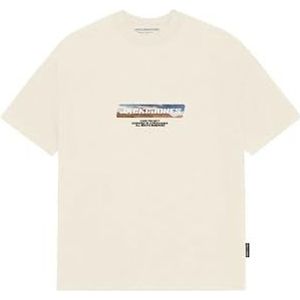 T-shirt - Zwart - Jersey - Ronde Hals - Logoprint