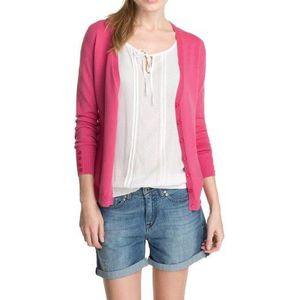 ESPRIT dames gebreide jas Cardigan met V-hals 034EE1I002