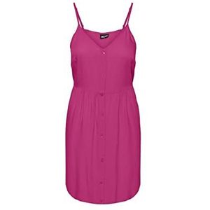 PIECES Pctala Slip Dress Noos Bc jurk voor dames, Beetroot Purple., L