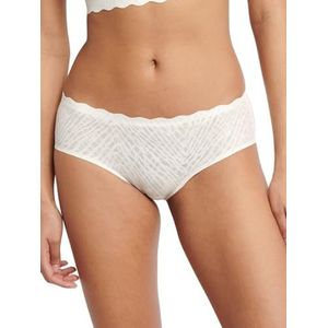 Sloggi Dames Zero Feel Bliss Hipster Underwear, Silk White, M