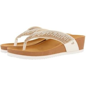 GIOSEPPO ISNELLO, teenslippers voor dames, nude, 38 EU, Naakt, 38 EU