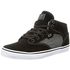 Globe Motley Mid Hoge sneakers voor volwassenen, uniseks, zwart, 44 EU