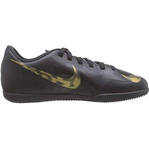 Nike Unisex Vaporx Xii Club Tf voetbalschoenen, Zwart Black Mtlc Vivid Gold 077, 38.5 EU