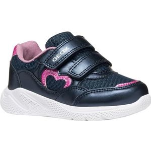 GEOX - Sprintye Girl - Lage Baskets - Marineblauw - Hardloopschoenen
