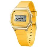 Ice-Watch - ICE digit retro Light pineapple - Oranje dames horloge met kunststof band - 022053 (Small)