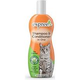 Espree Natuurlijke shampoo en conditioner in één voor katten | Aloë Vera, Panthenol & Jojoba 354 ml