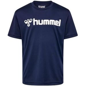 Hummel - Hmllogo Jersey - Kinder T-Shirt - Marine