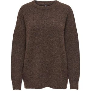 Onlazu Ls Boxy O-Neck KNT, bruin, XS