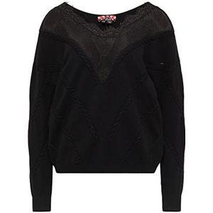 nascita Dames gebreide trui 23719507-NA03, zwart, M/L, zwart, M/L