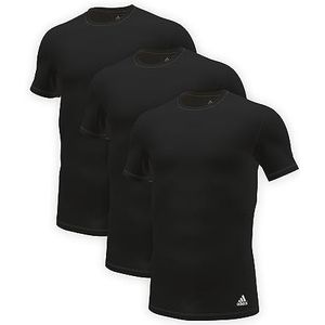 Adidas Sports Underwea Heren Multipack Crew Neck T (3PK) Baselayer-shirt, zwart, XXL