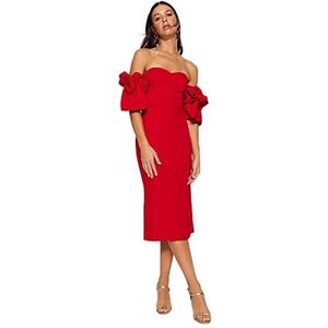 Trendyol Jurk voor dames, Rood, 40
