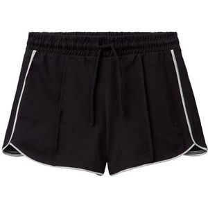 United Colors of Benetton Shorts voor meisjes en meisjes, Zwart 100, 130 cm