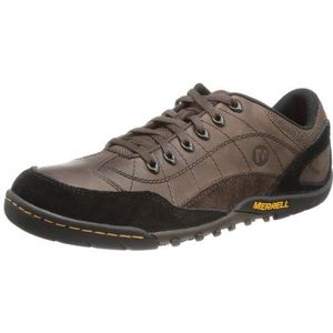 Merrell Sector Pike sneakers voor heren, Bruine Chocolade, 44 EU