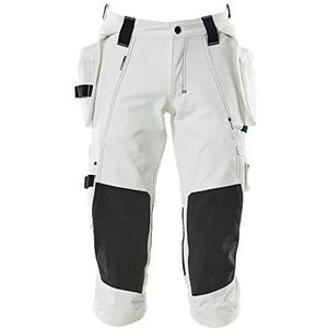 Mascot 17049-311-06-C50 Stretch korte broek met zakken, wit, C50
