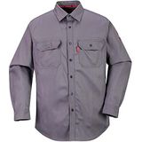 Portwest Bizflame 88/12 Shirt Size: XXXL, Colour: Grijs, FR89GRRXXXL