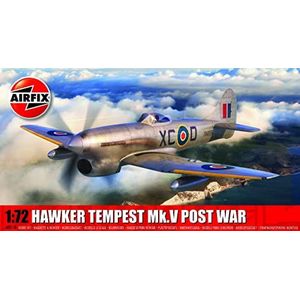 Airfix-modelset - A02110 Hawker Tempest Mk.V naoorlogse modelbouwset - Plastic modelvliegtuigsets voor volwassenen en kinderen vanaf 8 jaar, set inclusief sprues en stickers - Schaalmodel 1:72