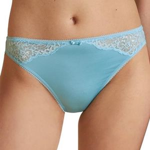 CALIDA Sensual Secrets Slip voor dames, Blue Topaz, 40/42