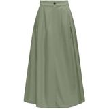 ONLY Dames Onlzora Hw Long Pleat Skirt PNT, oil green, L