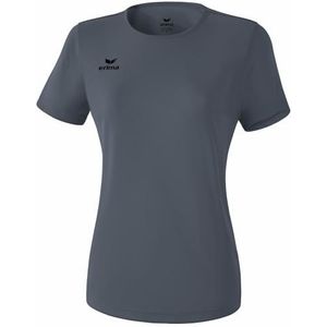 Erima Dames Functioneel Teamsport T-shirt, Slate Grey, 38