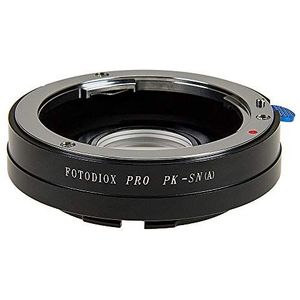 Fotodiox Pro Lens Mount Adapter, Pentax K (PK) Lens naar Sony Alpha A-Mount Camera's zoals Sony A100, A200, A230, A290 en A30