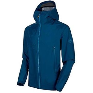 Mammut Masao Light Hooded Hardshell-jas met capuchon voor heren.