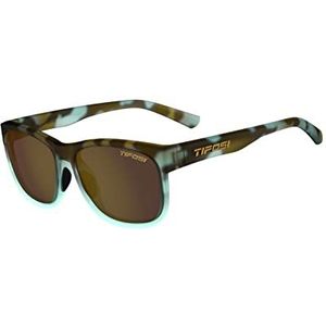 Tifosi Optics zonnebril Swank XL, kleur, één maat, unisex volwassenen, blauwe schildpad, blauwe schildpad, Eén maat