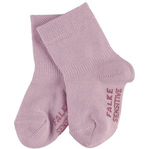 FALKE Uniseks-baby Sokken Sensitive B SO Katoen Met comfort tailleband 1 Paar, Roze (Thulit 8663) nieuw - milieuvriendelijk, 50-56