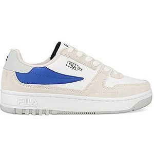 FILA Fxventuno L Sneakers voor heren, White Prime Blue, 46 EU