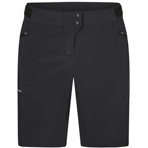 Ziener NEXITA Outdoorshorts voor dames, fiets-/wandelbroek, ademend, sneldrogend, elastisch, zwart, 38