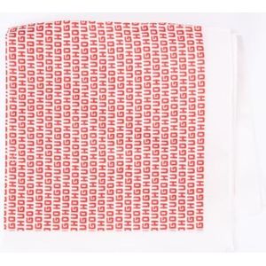 HUGO zakdoek voor heren, roze (Open Pink693), Eén maat