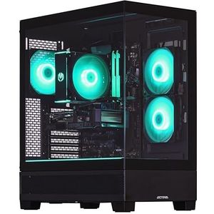 Actina - Gaming PC - Zwart - Intel Core i5-12400F - 32 GB DDR4 - 1 TB SSD - GeForce RTX 4060