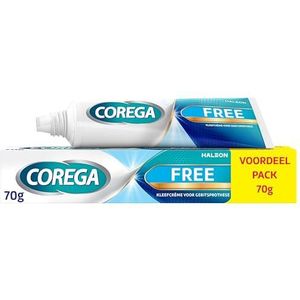 Corega Free Kleefcrème voor de Gebitsprothese 70 g