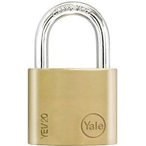 Yale Messing hangslot - indoor, 20 mm