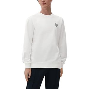 s.Oliver Heren sweatshirt, lange mouwen, wit, 3XL