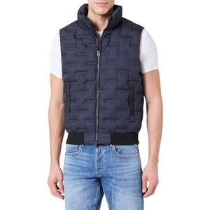 REPLAY Herenvest met opstaande kraag, Blue 086 (blauw), L