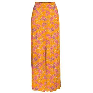 Vero Moda Vmmenny HW Wvn Wvn Damesbroek, Radiant Geel/Aop: Mille, L