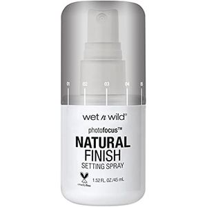 Wet n Wild, Photo Focus Setting Spray, Settingspray met Hydraterende Formule, voor een Dauwfrisse Look en Langhoudende Make-up, Anti-kreuk Effect, met Aloë Vera, Seal the Deal