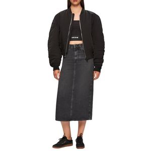 LTB Jeans Moderne Maxirok Danica voor dames, grijs, van katoenmix, maat L, grijs, L