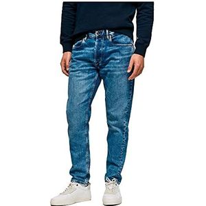 Pepe Jeans Callen Crop Jeans voor heren, blauw (denim-vr4), 32W / 34L