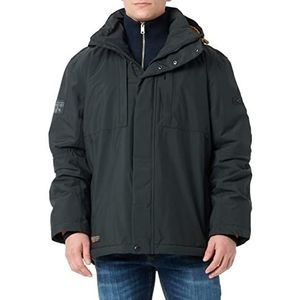 camel active TeXXXactive® Functionele jas voor heren, van gerecycled polyester, zwart, 106