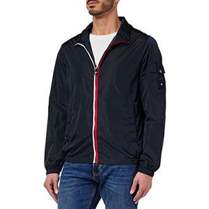 Tommy Hilfiger Heren Packable Regatta jas geweven, woestijn hemel, S