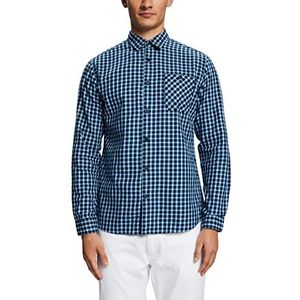 ESPRIT Herenoverhemd, 400/marineblauw, XL