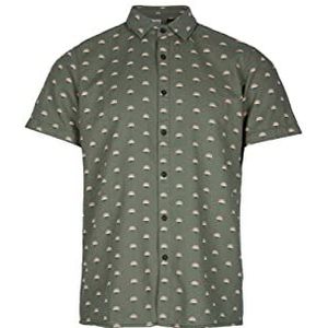 O'NEILL Shirts Shortsleeve AOP Chambray herenhemd, 36015 groen, regular (2-pack)